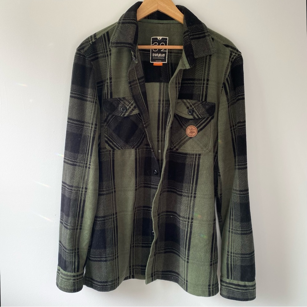 ThirtyTwo Polar Fleece Button Up